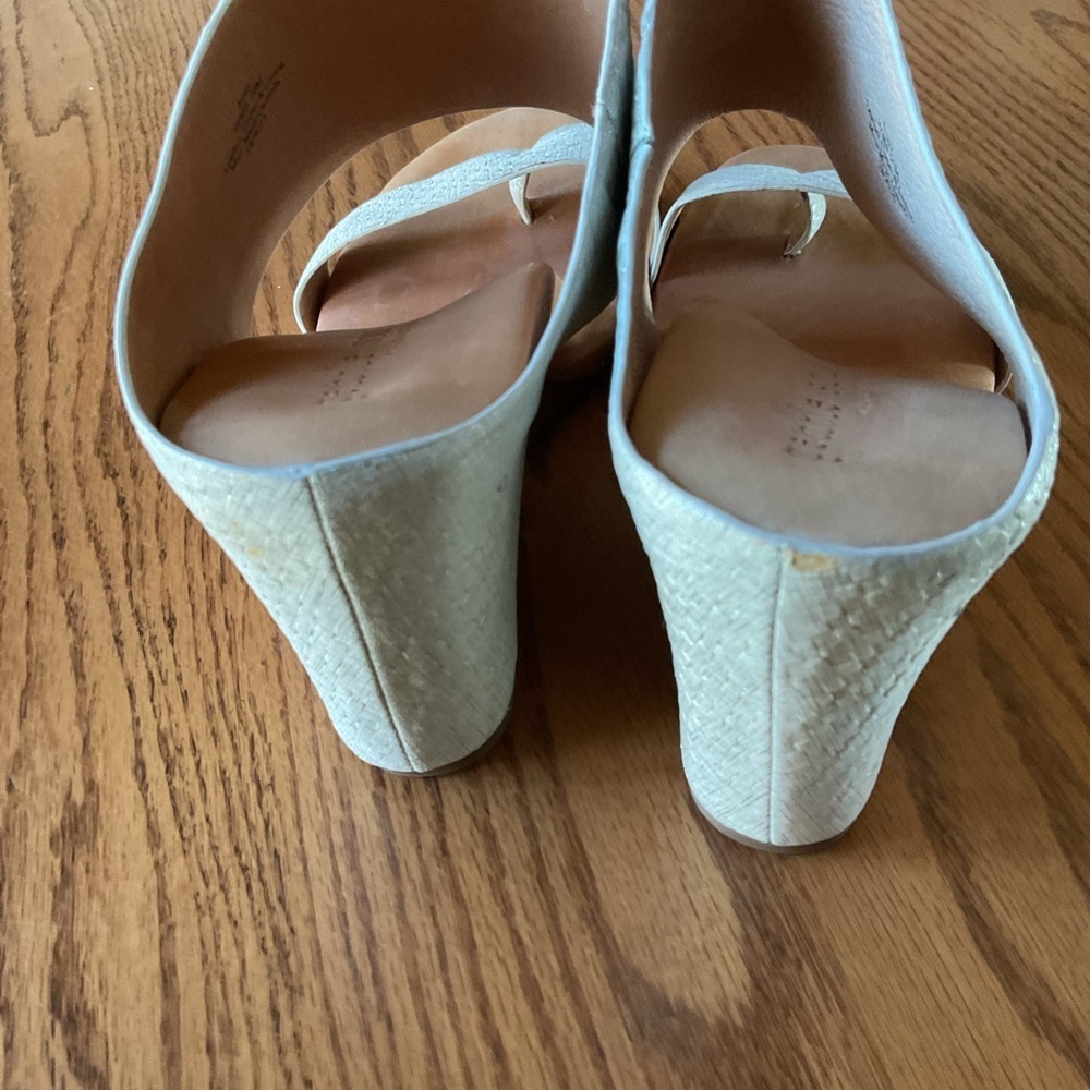 Kenneth Cole Gentle Souls Elegant White Sandals size 10 - Picture 3 of 9
